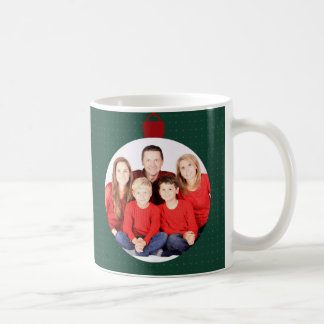 Mug Année de la photo de famille de l'ornement de vaca