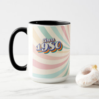 Mug Année de naissance - Vers 1980