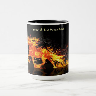 Mug Année du Cheval 2026 (Cheval de Feu)