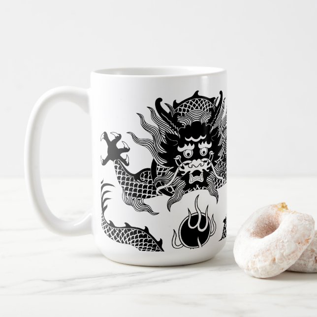 Mug Année du dragon (Avec donut)