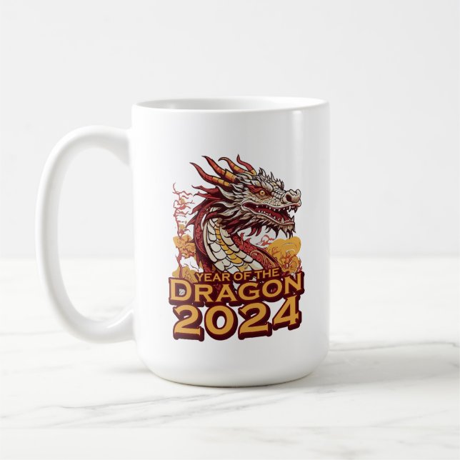 Mug Année du dragon 2024 (Gauche)