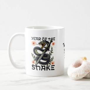 Mug Année du zodiaque du Serpent Nouvel An chinois