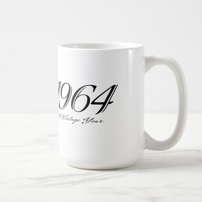 Mug année vintage 1964 (Droite)