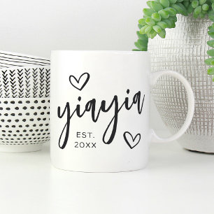 Mug Année Yiayia Grandma établie