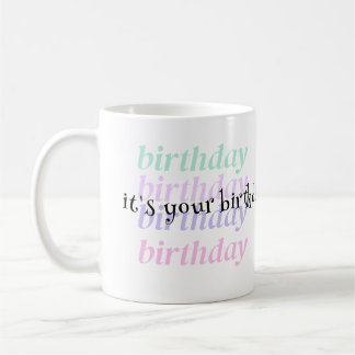 Mug anniversaire