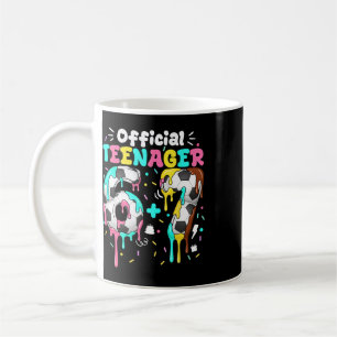 Mug Anniversaire 13 ans Adolescent officiel Six Sept 6