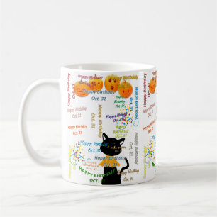 Mug anniversaire 31 octobre