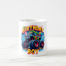 Anniversaire Boy 5 - Camion Monster