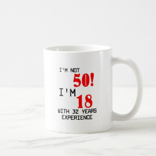 Mug Anniversaire cinquantième