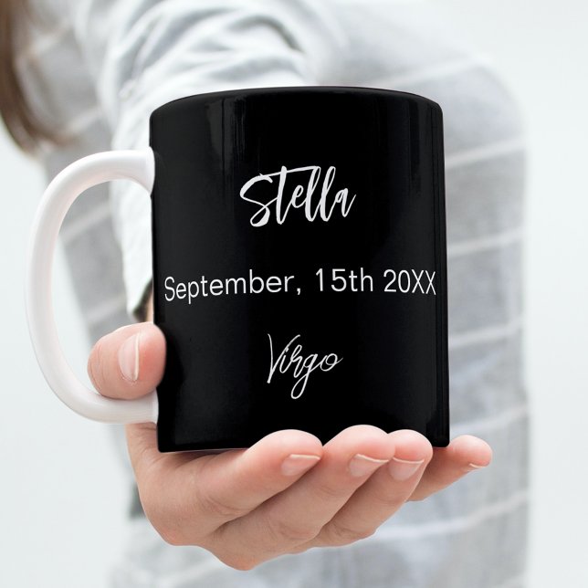 Mug Anniversaire de la constellation d'étoiles de la V (Créateur téléchargé)