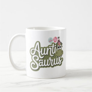 Mug Anniversaire de la Tante Saurus Drôle de Dinosaure