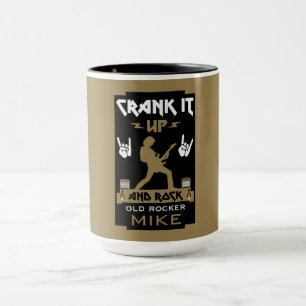 Mug Anniversaire des Rockers de 80 ans