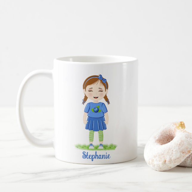 Mug Anniversaire du bleuet (Avec donut)