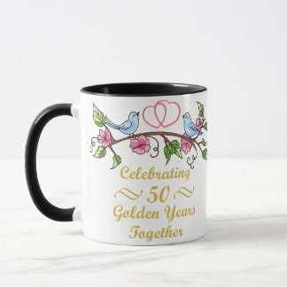 Mug Anniversaire du Mariage d'or
