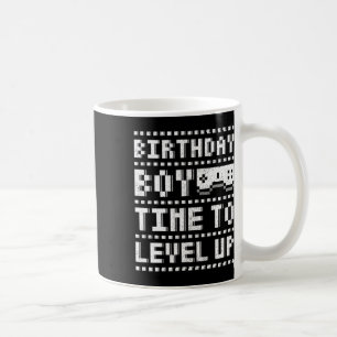 Mug Anniversaire Garçon Temps De Niveau Vers Ado Garço