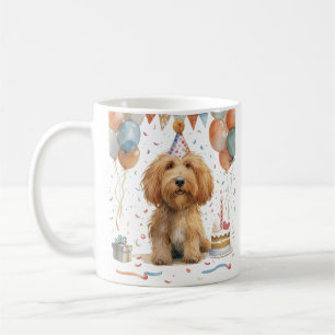 Mug Anniversaire Goldendoodle Chien
