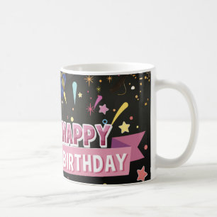 Mug anniversaire heureux