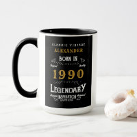 Anniversaire personnalisé 1990 Concevez votre prop