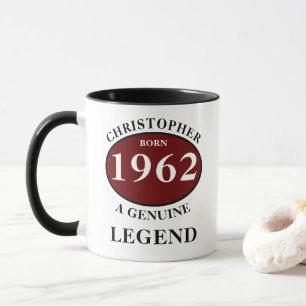 Mug Anniversaire personnalisé Ajouter le nom Année Nai