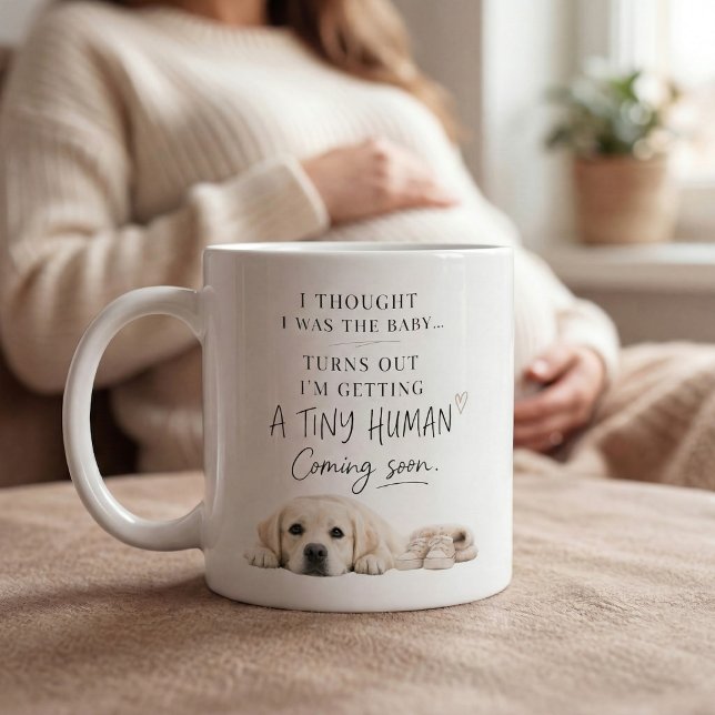 Mug Annonce de grossesse Labrador (Créateur téléchargé)