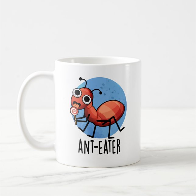 Mug Ant-mangeur drôle Ant Pun (Gauche)