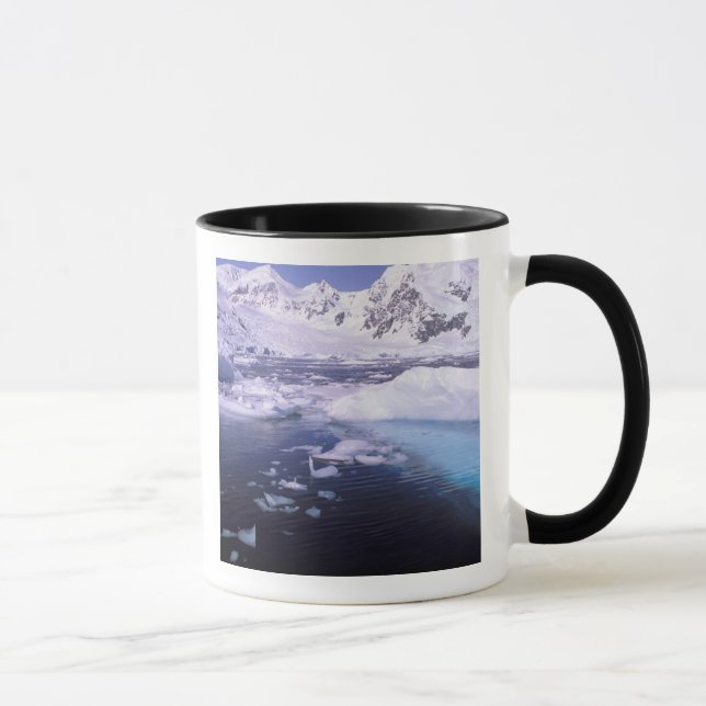 Mug Antarctique. Expédition à travers des échappées de (Droite)