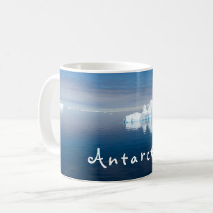 Mug Antarctique paysage photo de glace flottante avec 