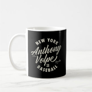 Mug Anthony Volpe New York Baseball Cureball Mlbpa