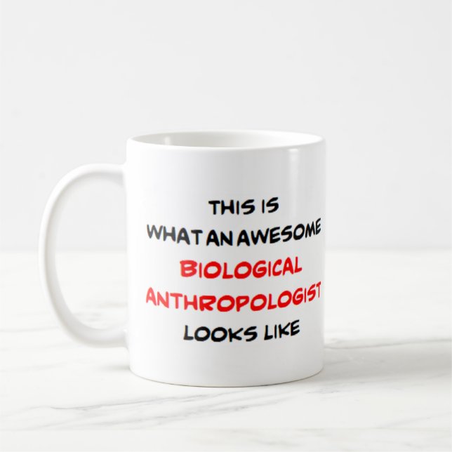 Mug anthropologue biologique, génial (Gauche)