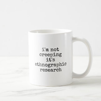Mug Anthropologue drôle Recherche ethnographique