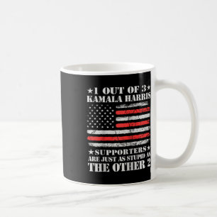 Mug Anti Kamala Harris Stupide plaisanterie Drapeau Am