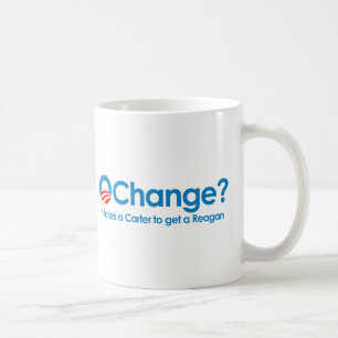 Mug Anti-Obama - il prend Carter pour obtenir Reagan