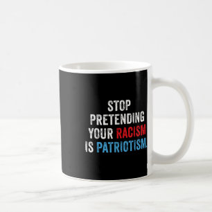 Mug Anti Trump Co-Uni-adultes Anti-racisme, Noir, Peti