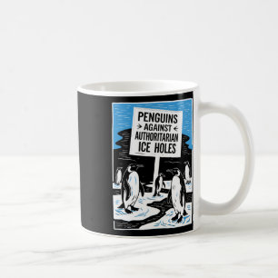 Mug Anti Trump Résiste aux pingouins contre les autori