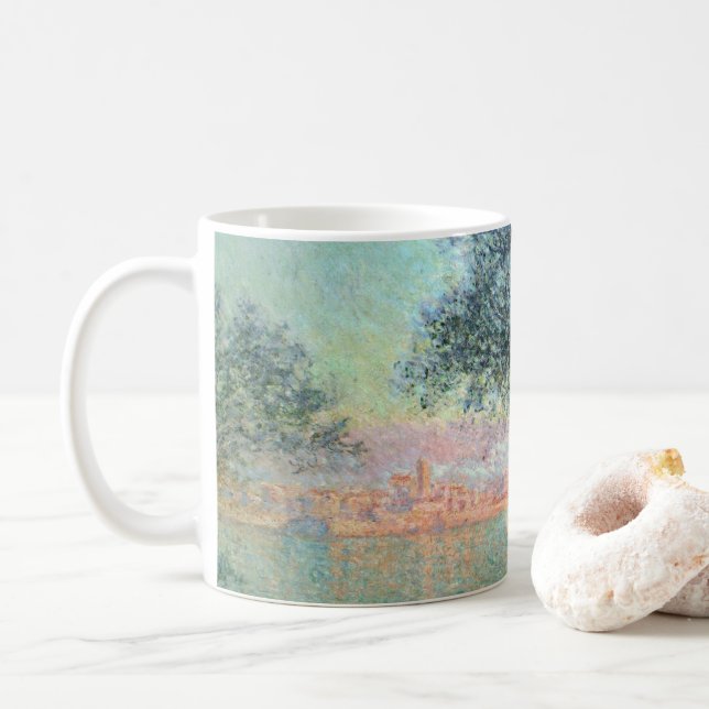 Mug Antibes le matin par Claude Monet (Avec donut)