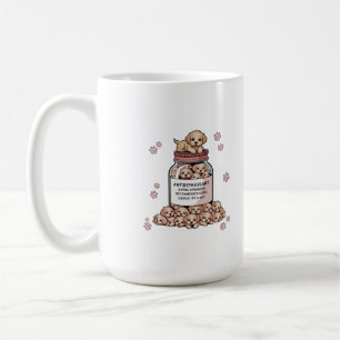 Mug Antidépresseur Golden Retriever Thérapie de chio