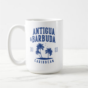 Mug Antigua-et-Barbuda Palmier des Caraïbes