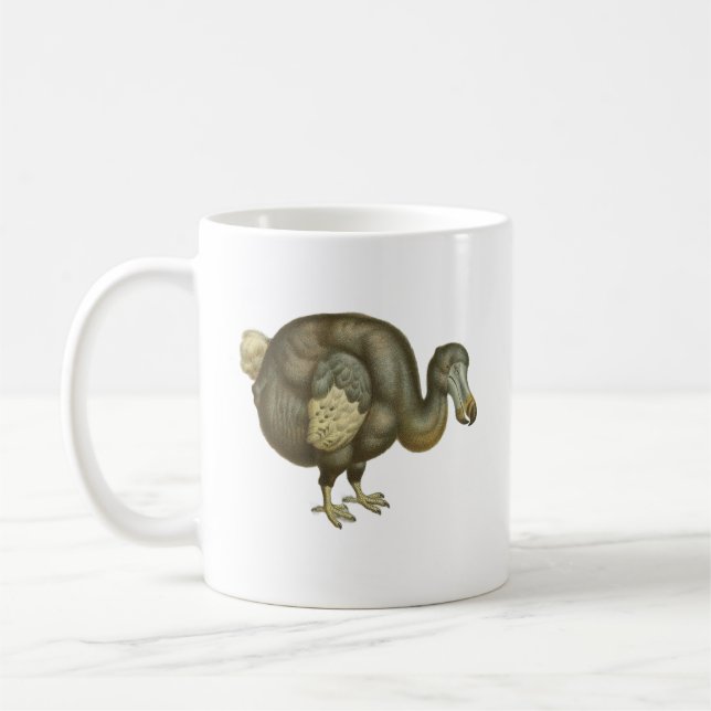 Mug Antique Dodo Bird Natural History (Gauche)