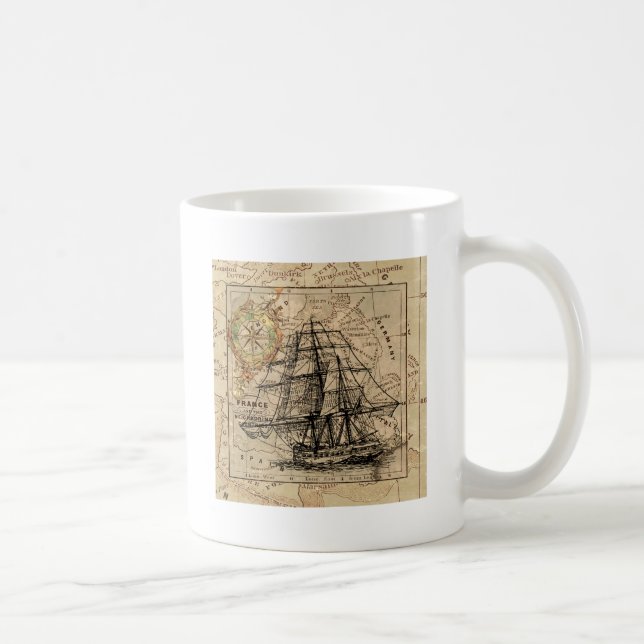 Mug Antique Old General France (Droite)