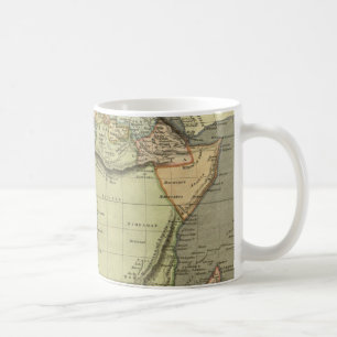Mug Antique vieille carte inspirée