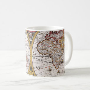 Mug Antique vieille carte inspirée (12)