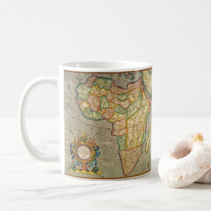 Mug Antique Vieux Monde Gerardus Mercator Carte de l'A