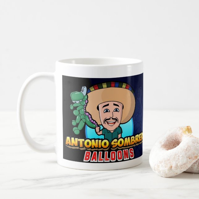 Mug Antonio Sombrero Classic Size Mug! (Avec donut)