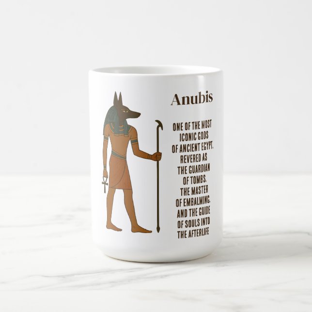 Mug Anubis - Ancient Egyptian History (Centre)