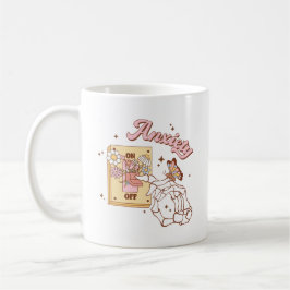 Mug Anxiété amusante en dehors du commutateur de sensi