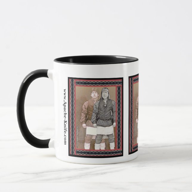 Mug Apache Kinfe ®️ ™️ 🇺 🇸 19 (Gauche)