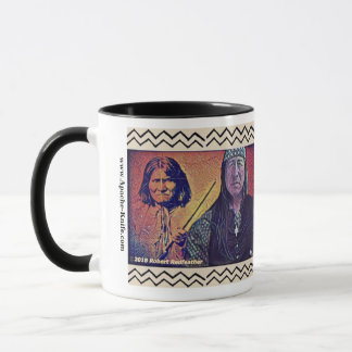 Mug Apache Kinfe ®️ ™️ 🇺 🇸 Geronimo et Redfeather Mu