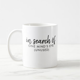 Mug Aphantasia Drôle Citation Mind'oeil Font Noir