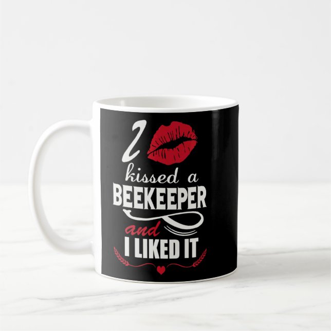 Mug Apiculture J'Ai Embrassé Un Abeiguiste Et Je L'Ai  (Gauche)