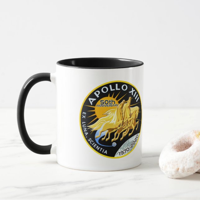 Mug Apollo 13 50e anniversaire 1970 - 2020 (Avec donut)